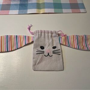 Kids Bunny Ear Pouch - Multicolor